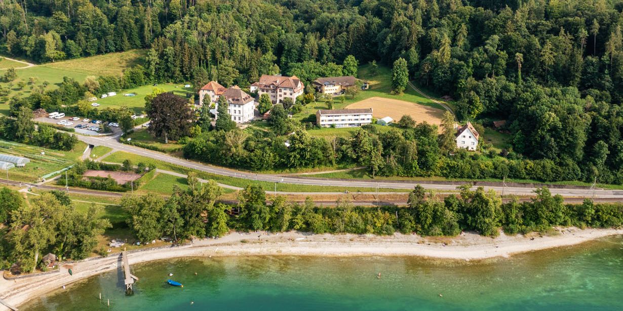 Geländeplan der Liegenschaft Schloss Glarisegg
